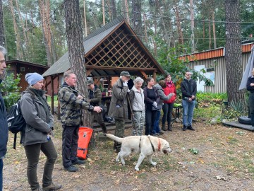 Jesienne sprzątanie rezerwatu Rawka 2023, 